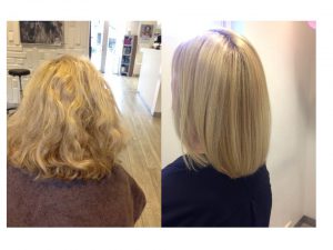 Een keratinebehandeling is geschikt voor elk haartype. Het maakt dus niet uit of je stijl haar hebt, haar met een slag erin, krullen of kroes haar.